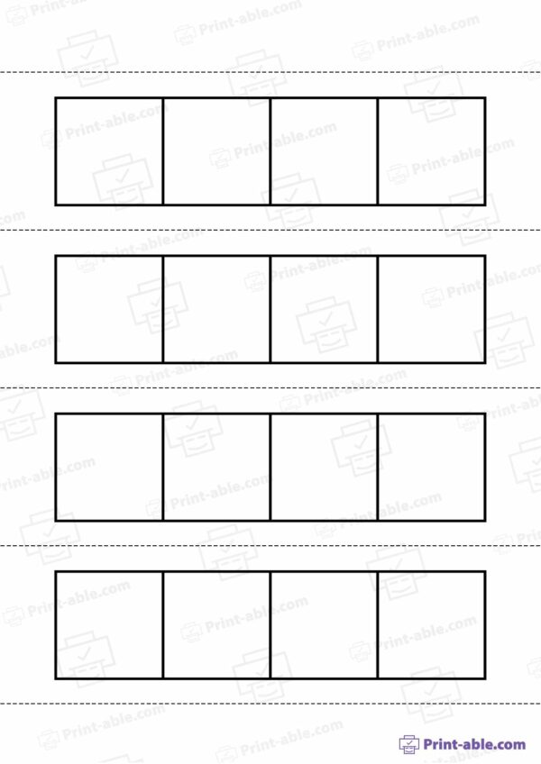 Elkonin Boxes Printable