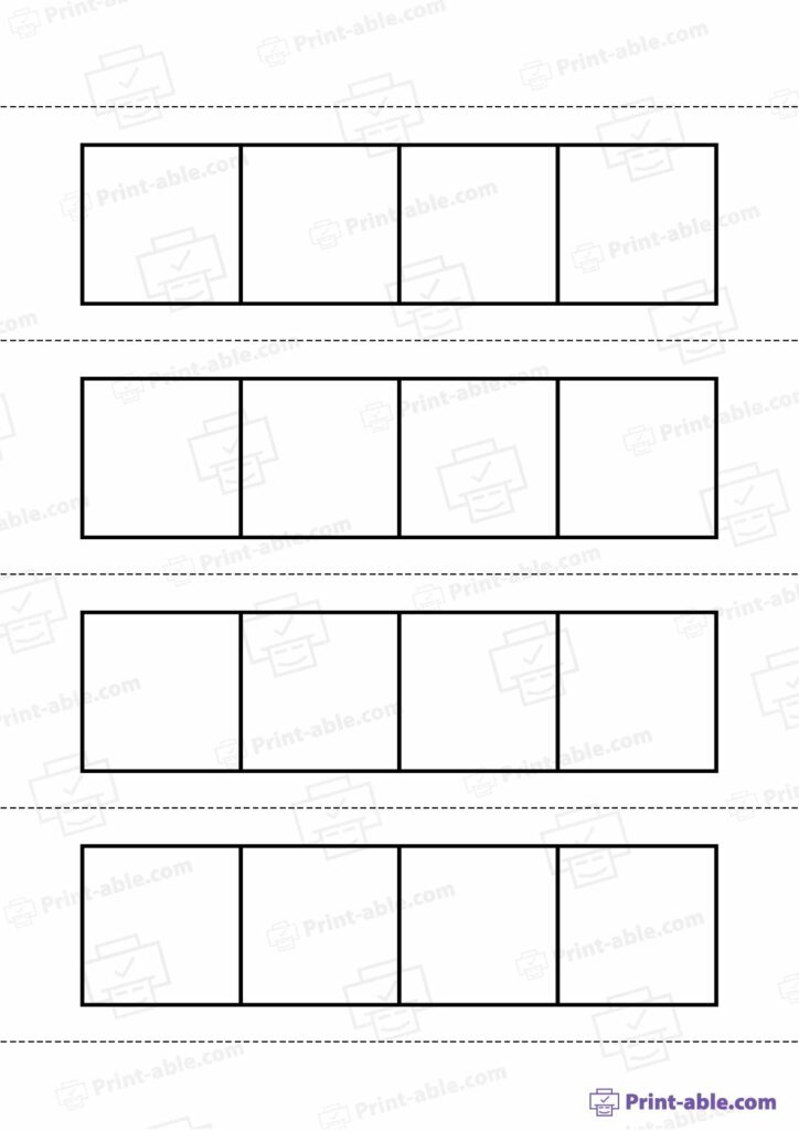 Elkonin Boxes Printable