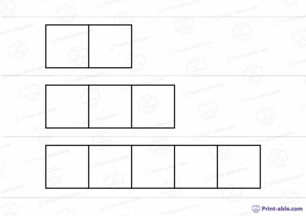 Elkonin Boxes Printable