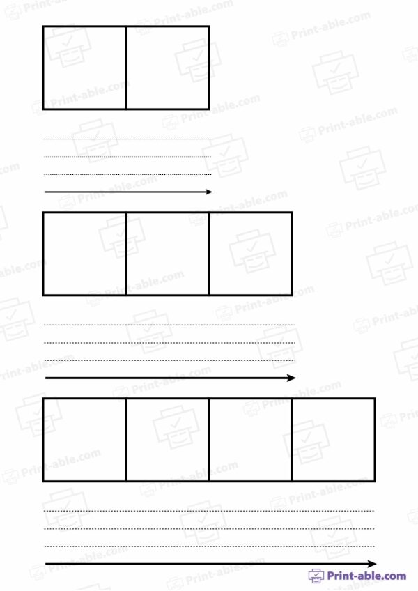 Elkonin Boxes Printable