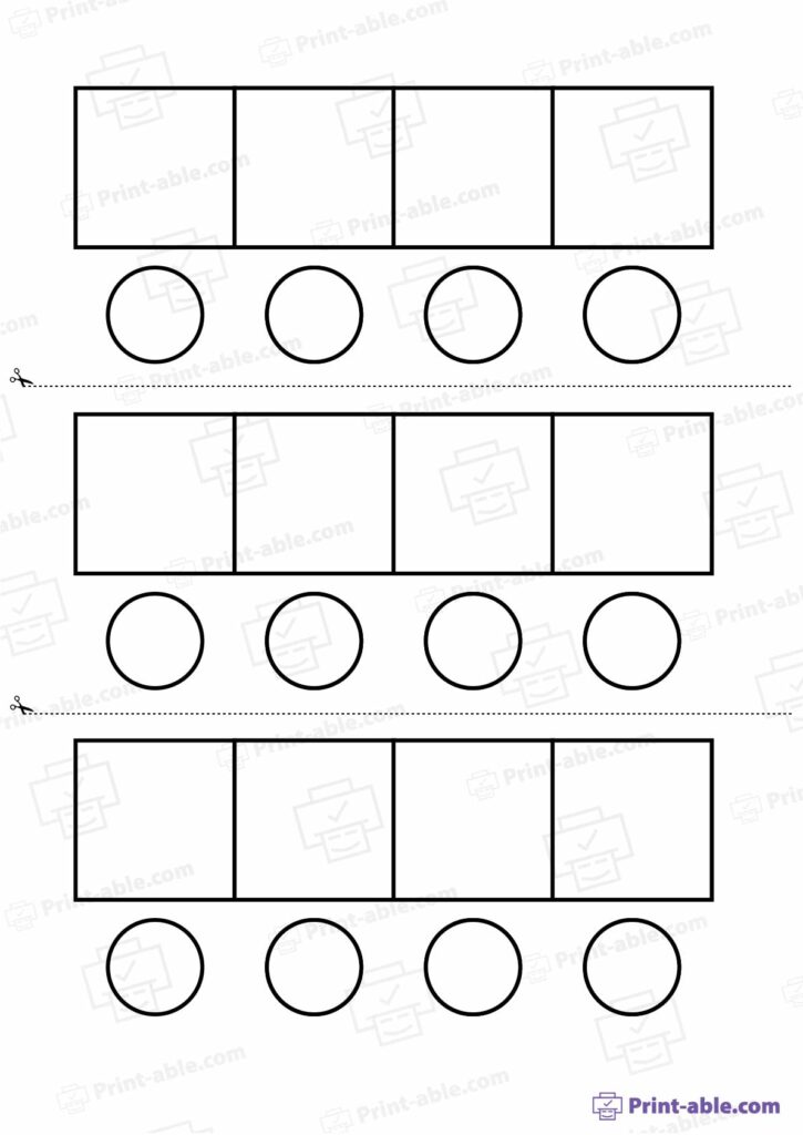 Elkonin Boxes Printable