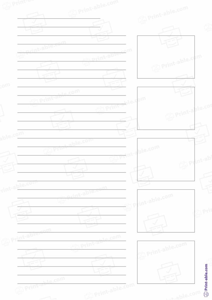 Lined Paper Printable