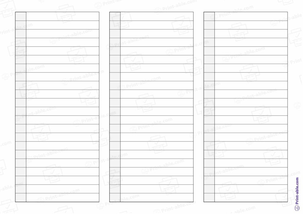 Lined Paper Printable