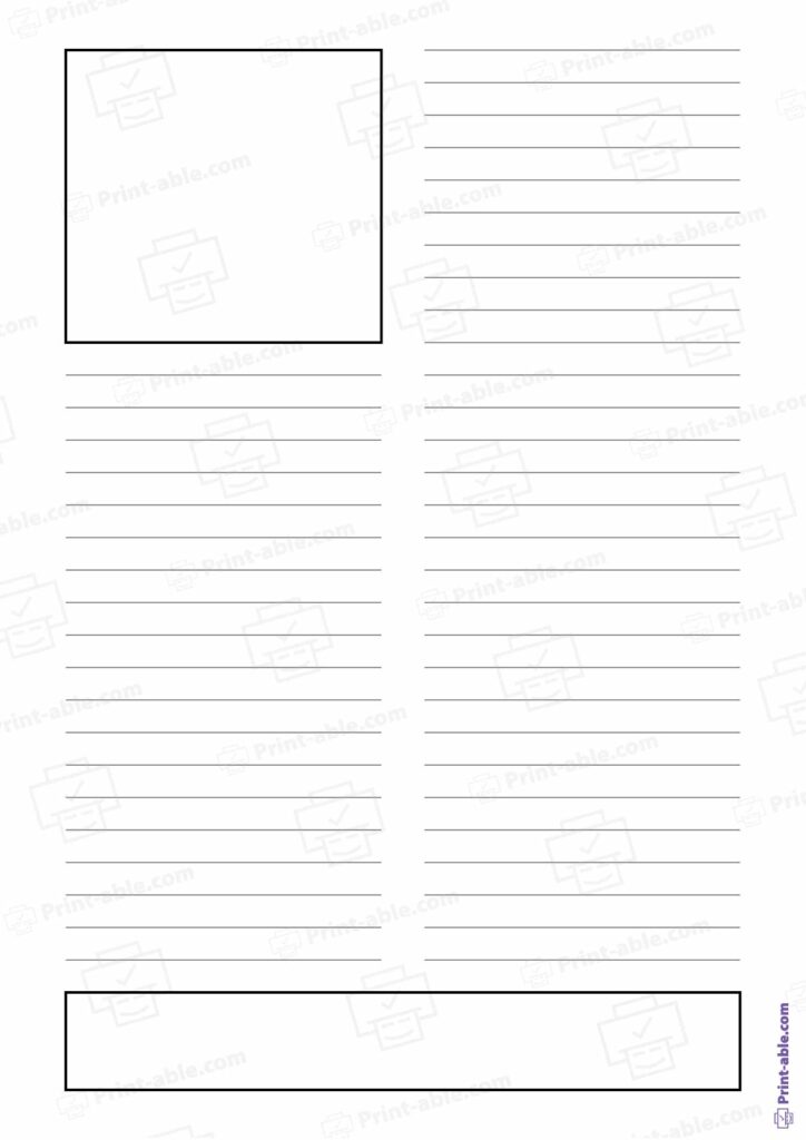 Lined Paper Printable