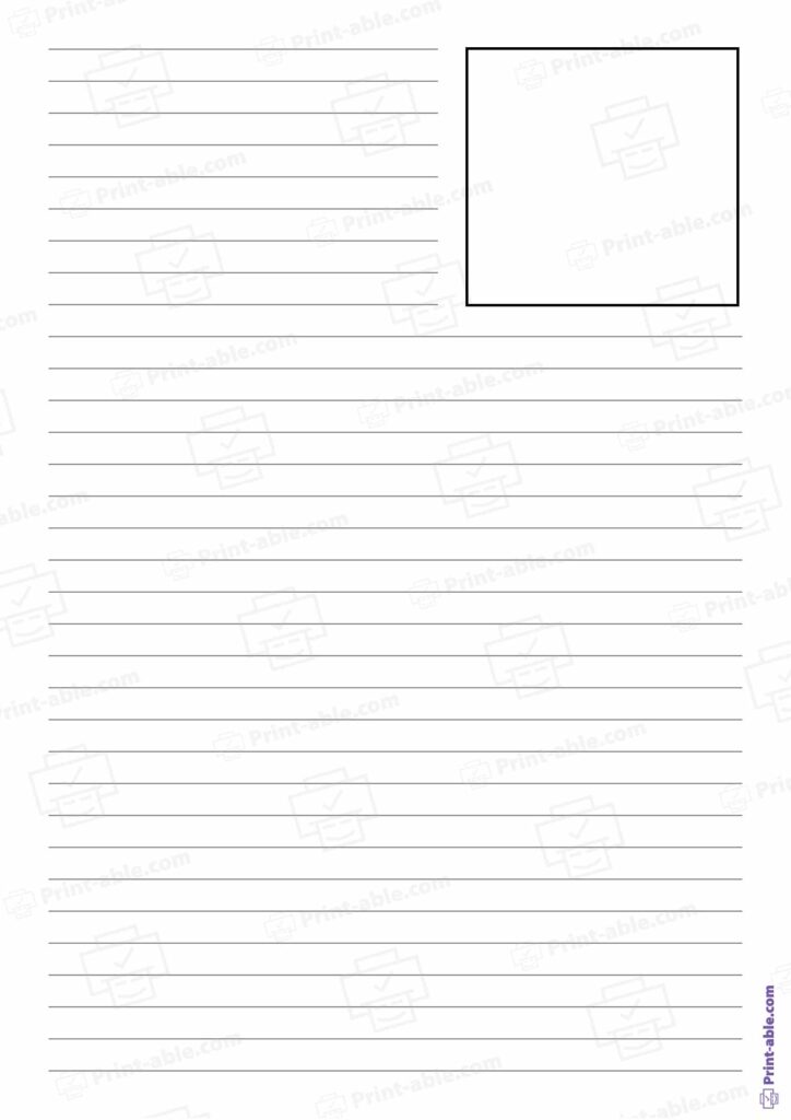 Lined Paper Printable