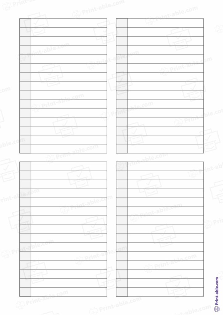 Lined Paper Printable