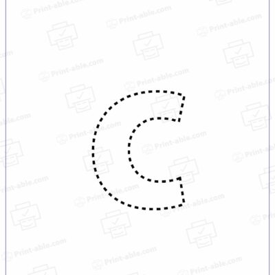 Letter C Printable Worksheet Free Download