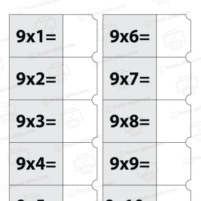Times Table Practice Worksheets Printable