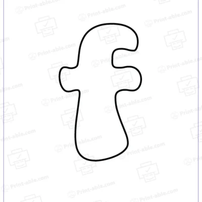 bubble letter f free download