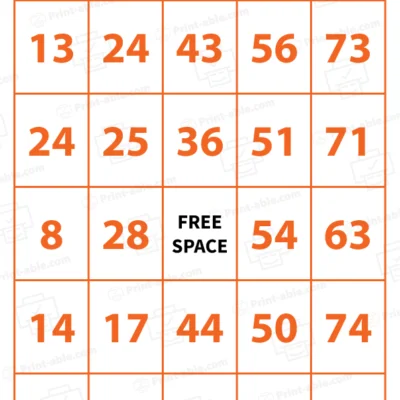 bingo cards printable free download