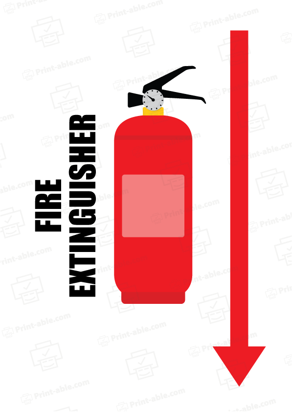 Fire Extinguisher Sign Free Download