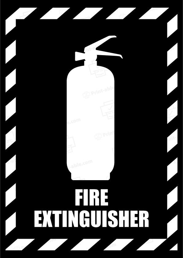 Fire Extinguisher Sign Free Download