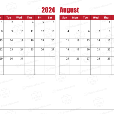 july august 2024 calendar free download