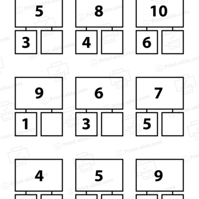 part part whole worksheet printable free download