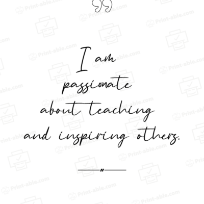 teacher affirmation card printable free download