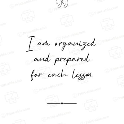 teacher affirmation card printable free download