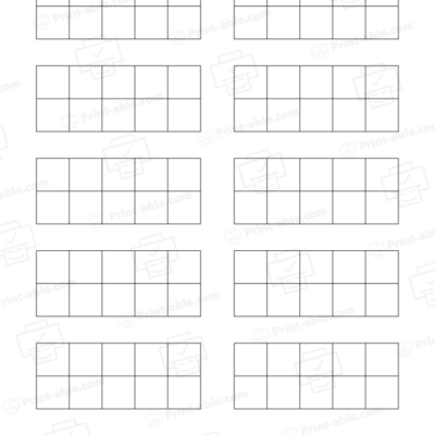 ten frame printable free download