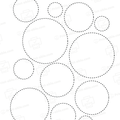 Shape tracing worksheets printable free download