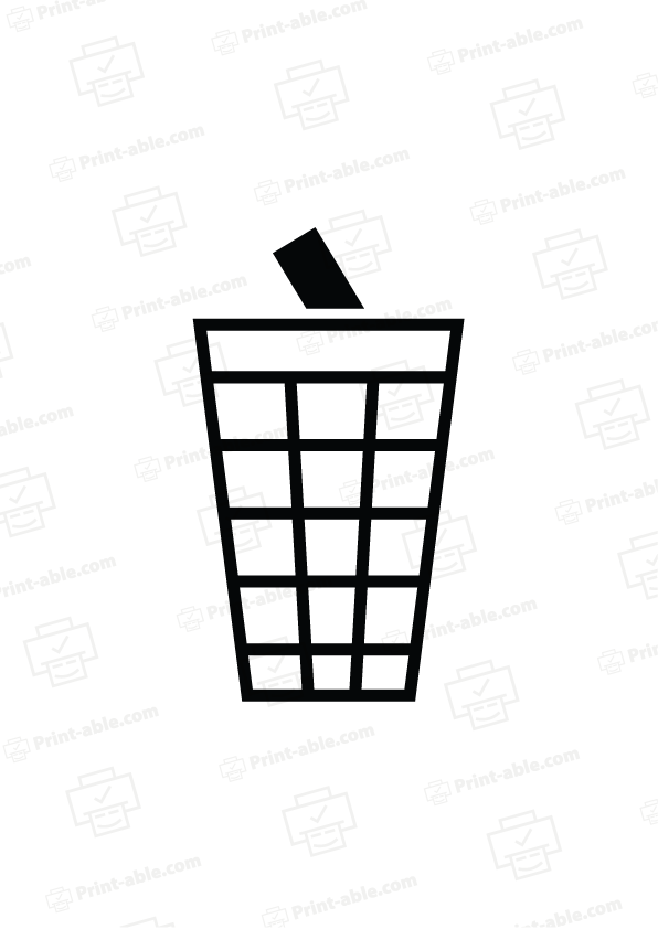 Trash Sign Printable Free Download