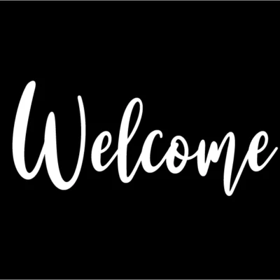 Welcome sign printable free download