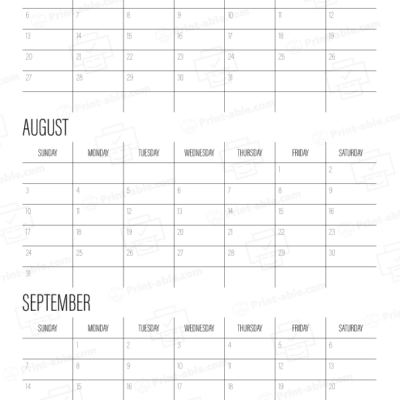 2025 three month calendars printable free download