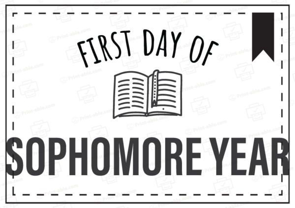 first day of school sign printable free download