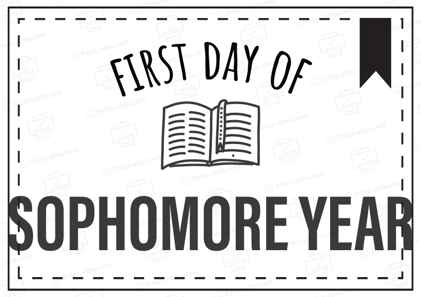 First Day Of School Sign Free Download