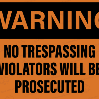 no trespassing sign printable free download