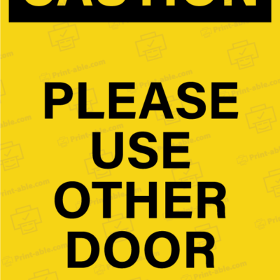 please use other door-sign printable free download