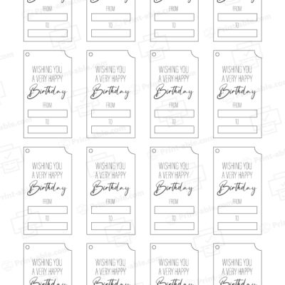 birthday tag printable free download