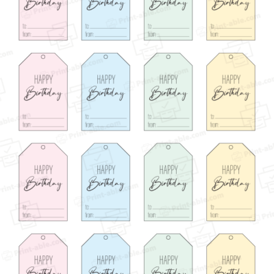 birthday tag printable free download