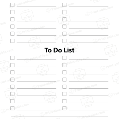 to do list printable free download