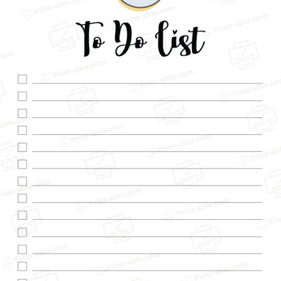 to do list printable free download