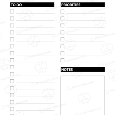 to do list printable free download