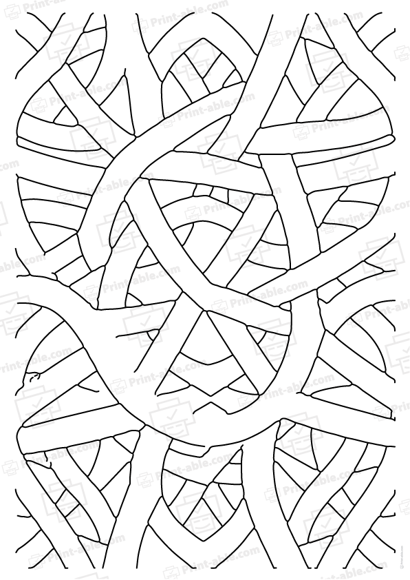 Anti Stress Zen Coloring Page Free Download