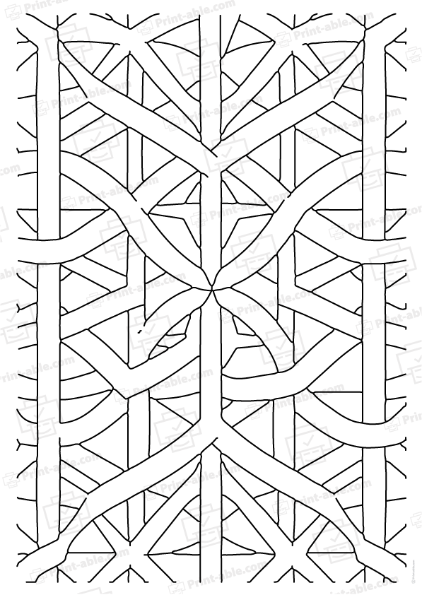 Anti Stress Zen Coloring Page Free Download