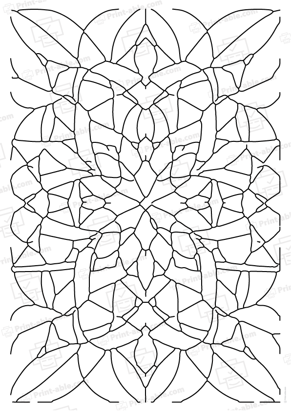 Anti Stress Zen Coloring Page Free Download