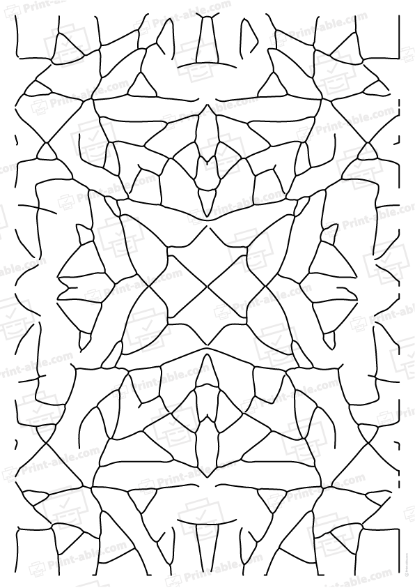 Anti Stress Zen Coloring Page Free Download